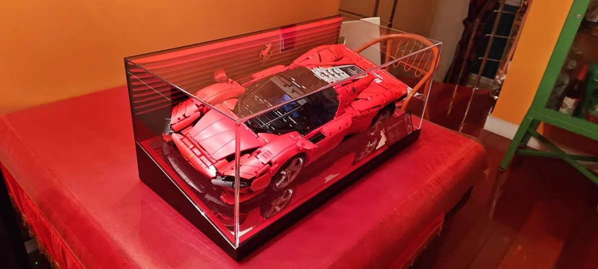 Wall Display Solutions Compatible with LEGO Technic Cars