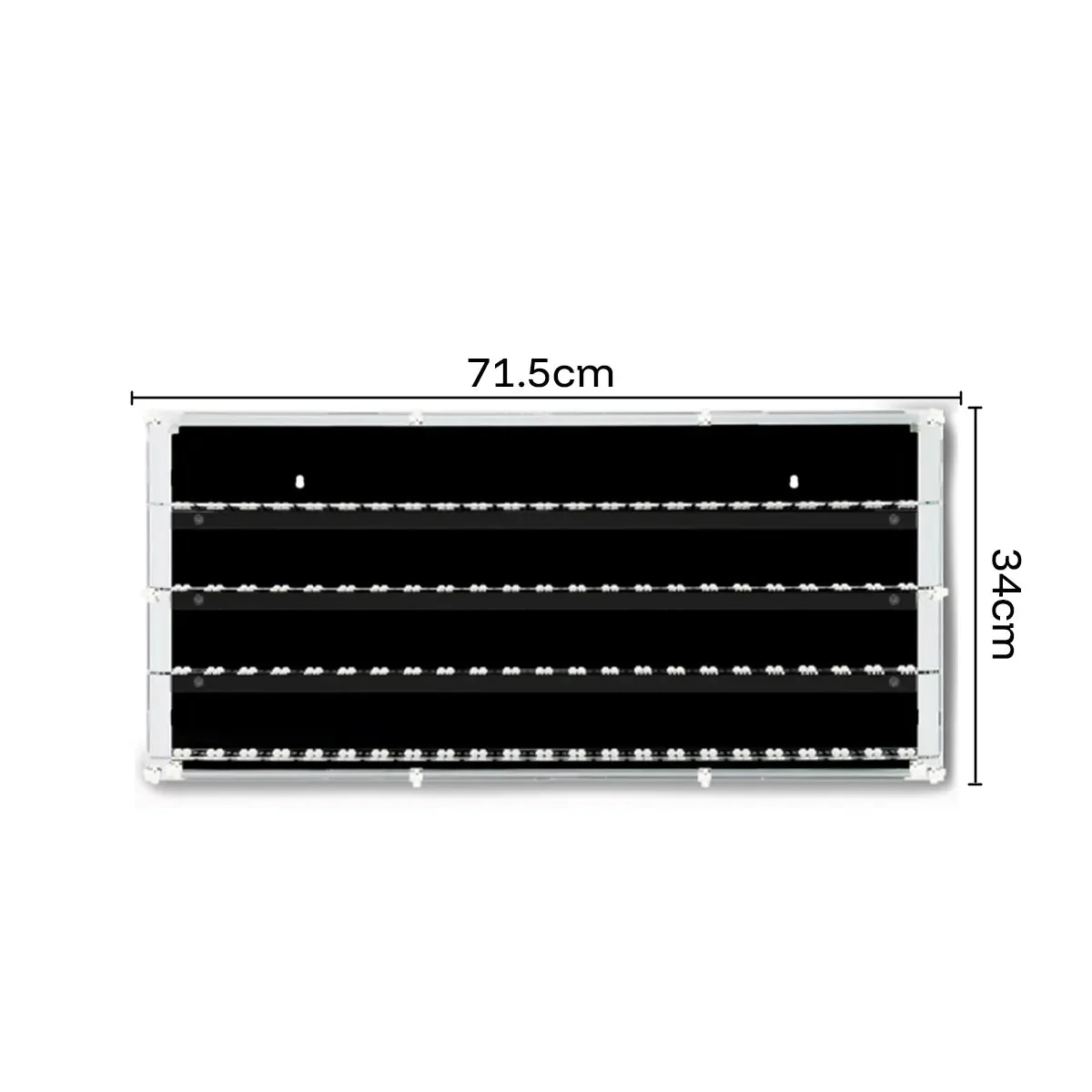 Premium Wall Display Case for 92 LEGO® Minifigures - Collector's Edition - Détail exposition 8