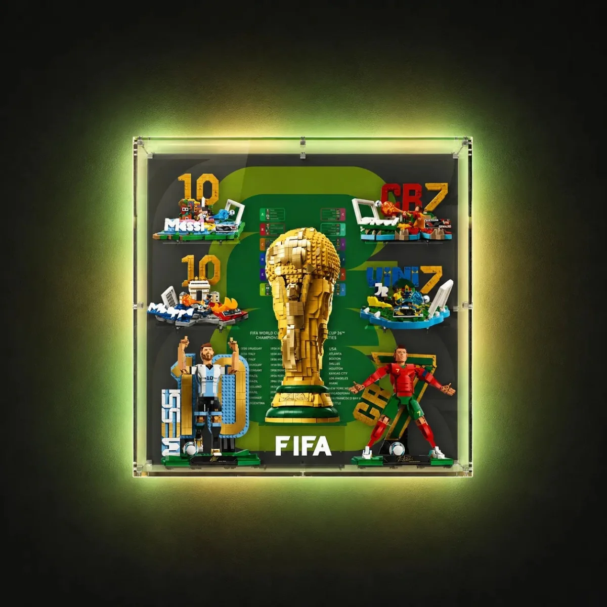 Premium-Schaukasten für LEGO® FIFA World Cup™ 7-in-1 Set