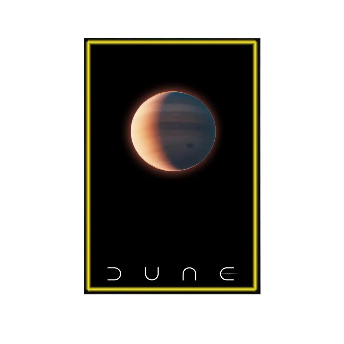 Cornice da Parete Premium per LEGO® Icons Dune Atreides Royal Ornithopter (10327) Stile A - Détail exposition 5