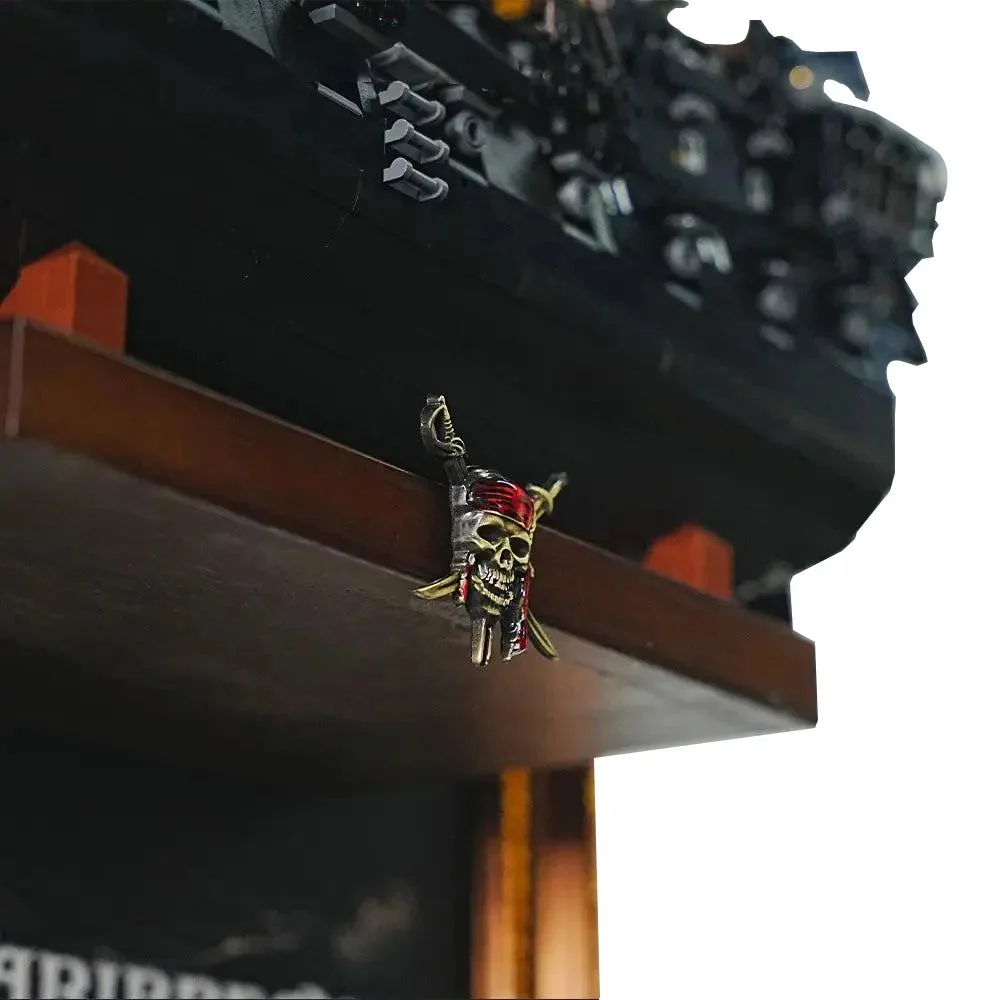 Premium Wall Display Frame for LEGO® Icons Captain Jack Sparrow's Pirate Ship (10365) - Détail exposition 14