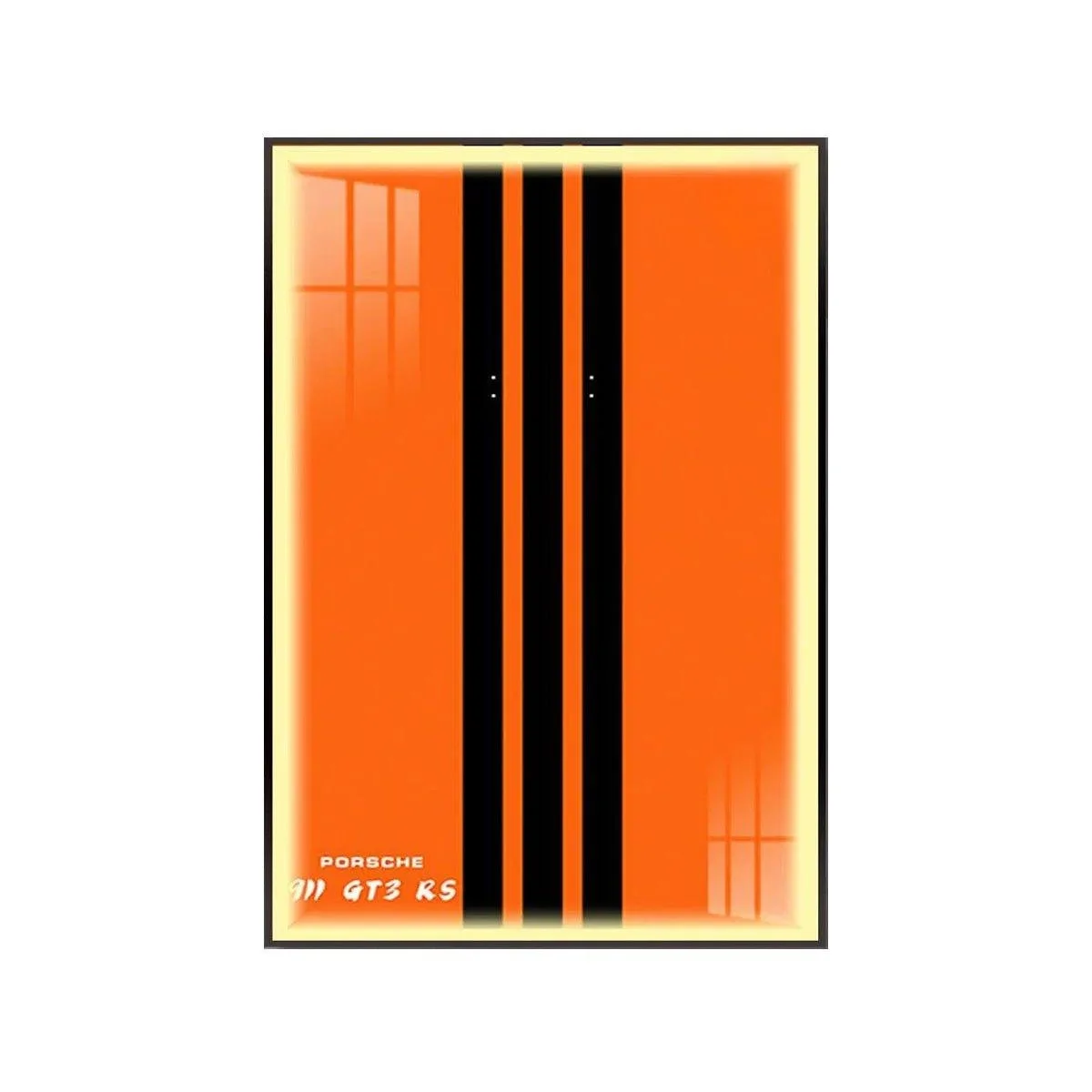 Premium Wall Display Frame for LEGO® Technic™ Porsche 911 GT3 RS (42056) - Détail exposition 9