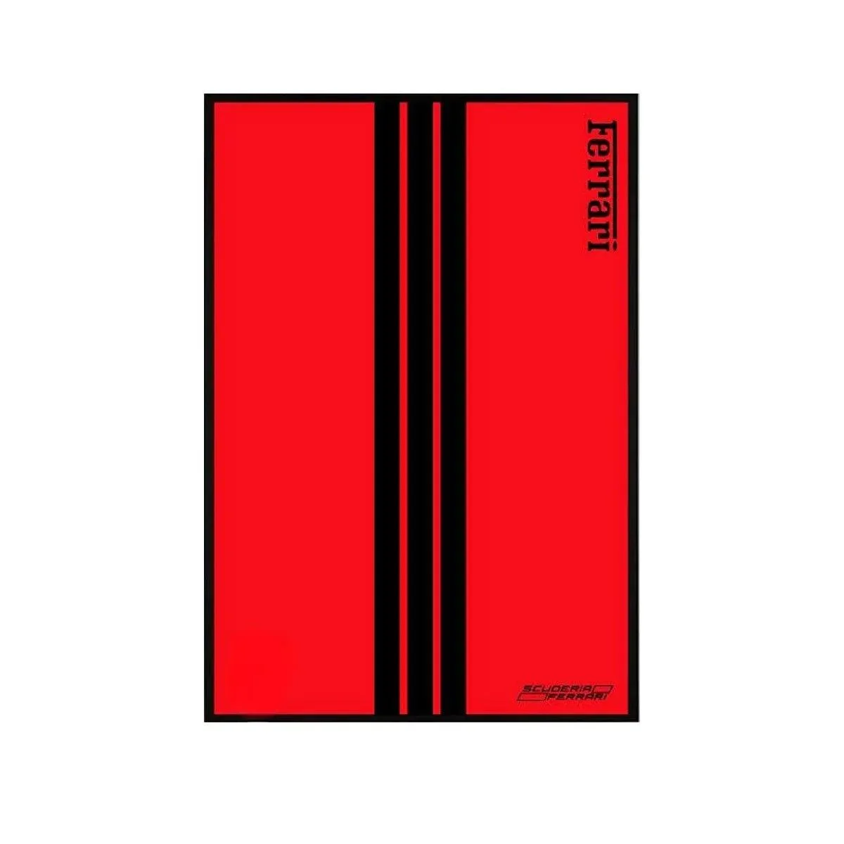 Premium Wall Display Frame for LEGO® Technic™ Ferrari Daytona SP3 (42143) Style A - Détail exposition 3