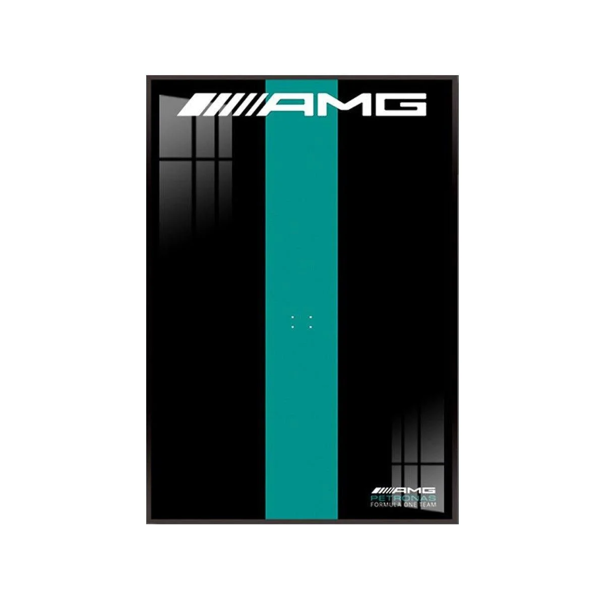 Cornice da Parete con LED per LEGO® Technic™ Mercedes-AMG F1 W14 (42171) - Détail exposition 3