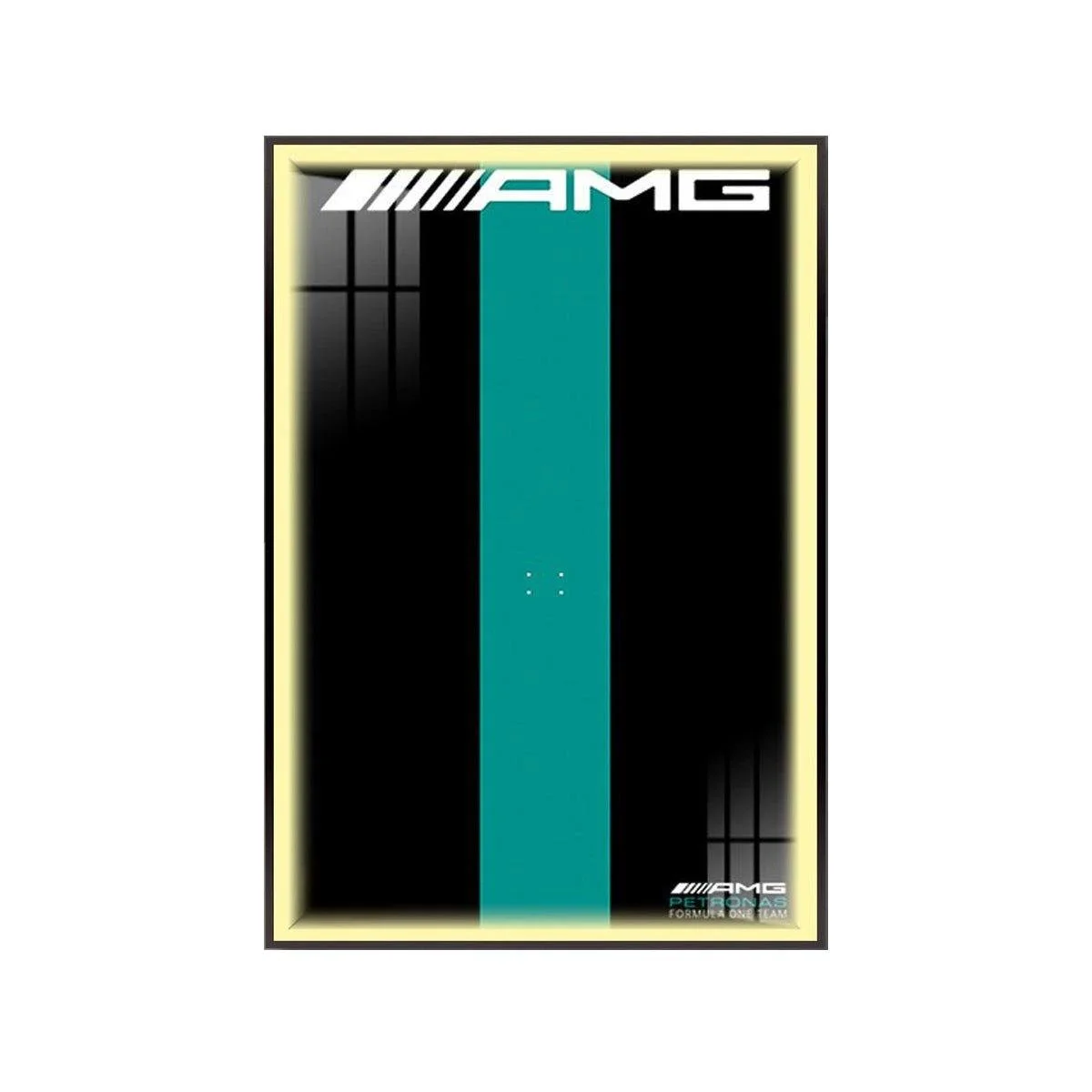 Cornice da Parete con LED per LEGO® Technic™ Mercedes-AMG F1 W14 (42171) - Détail exposition 4