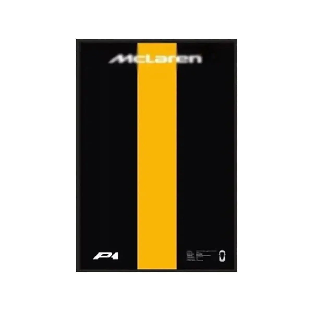 Premium Wall Display Frame for LEGO® Technic™ McLaren P1 (42172) - Détail exposition 5