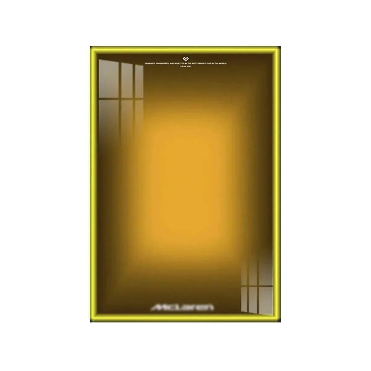 Premium Wall Display Frame for LEGO® Technic™ McLaren P1 (42172) - Détail exposition 8