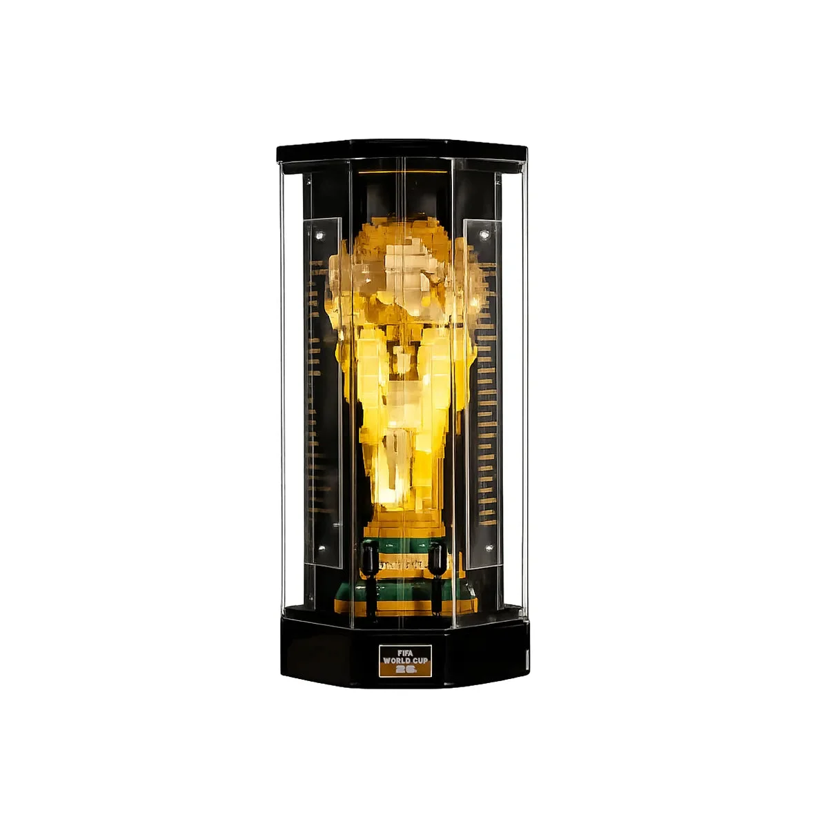 Premium-Schaukasten für LEGO® FIFA World Cup™ Offizielle Trophäe (43020) - Détail exposition 3