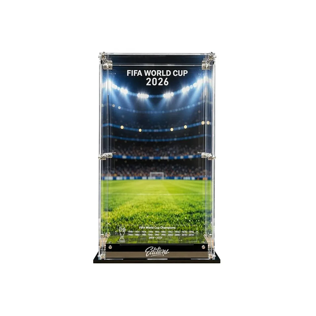 Premium-Schaukasten für LEGO® FIFA World Cup™ Offizielle Trophäe (43020) Champions Edition - Détail exposition 10
