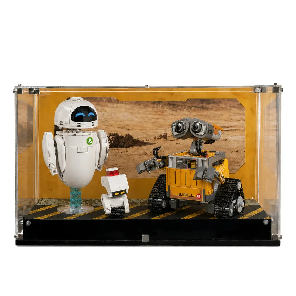 Teca Espositiva Premium per LEGO® Disney™ WALL-E e EVE (43279) - Détail exposition 2