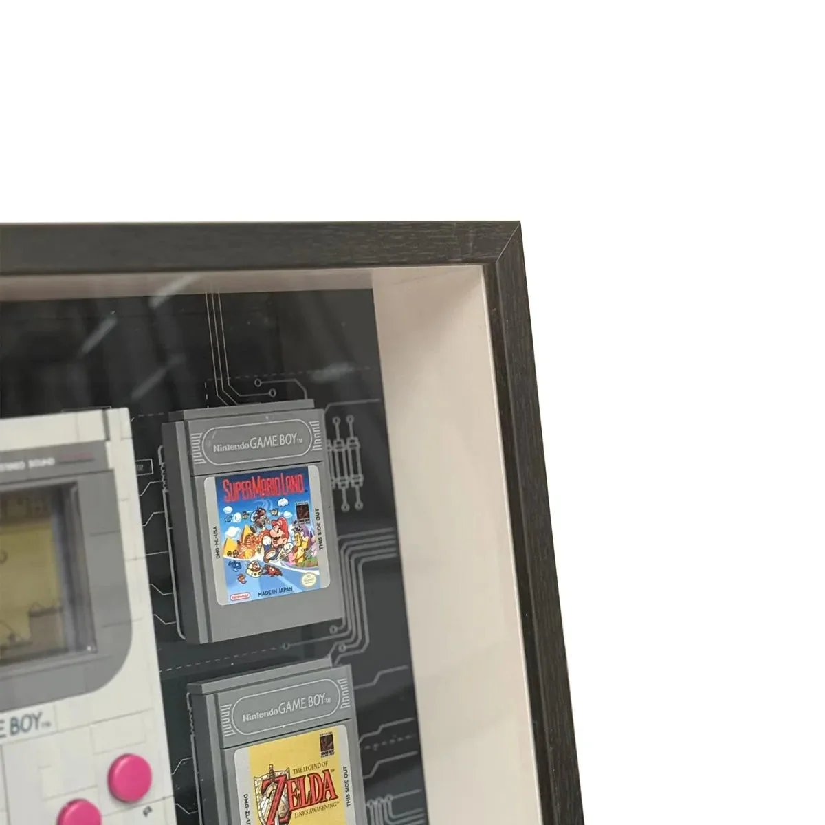 Marco de Pared Premium para Game Boy & Cartuchos (72046) - Détail exposition 9