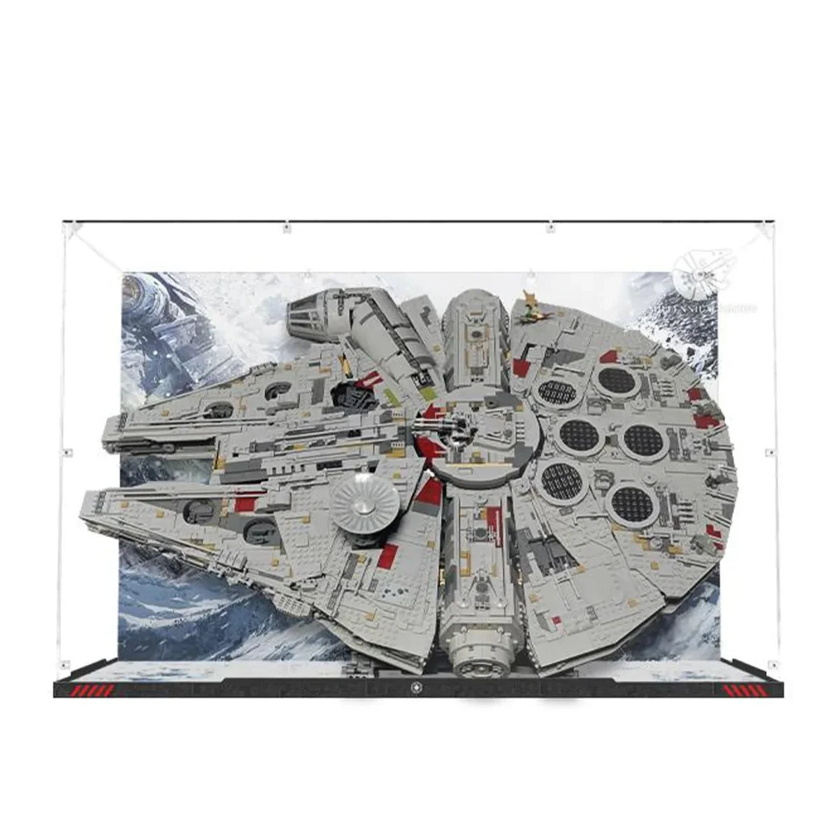 Vetrina di Lusso per LEGO® Star Wars™ Millennium Falcon (75192) - Détail exposition 2