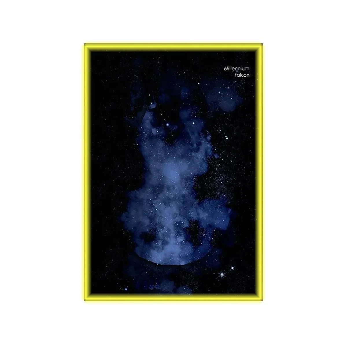 Premium Wandvitrine voor LEGO® Star Wars™ Millennium Falcon (75257) - Hyperspace Rush - Détail exposition 9