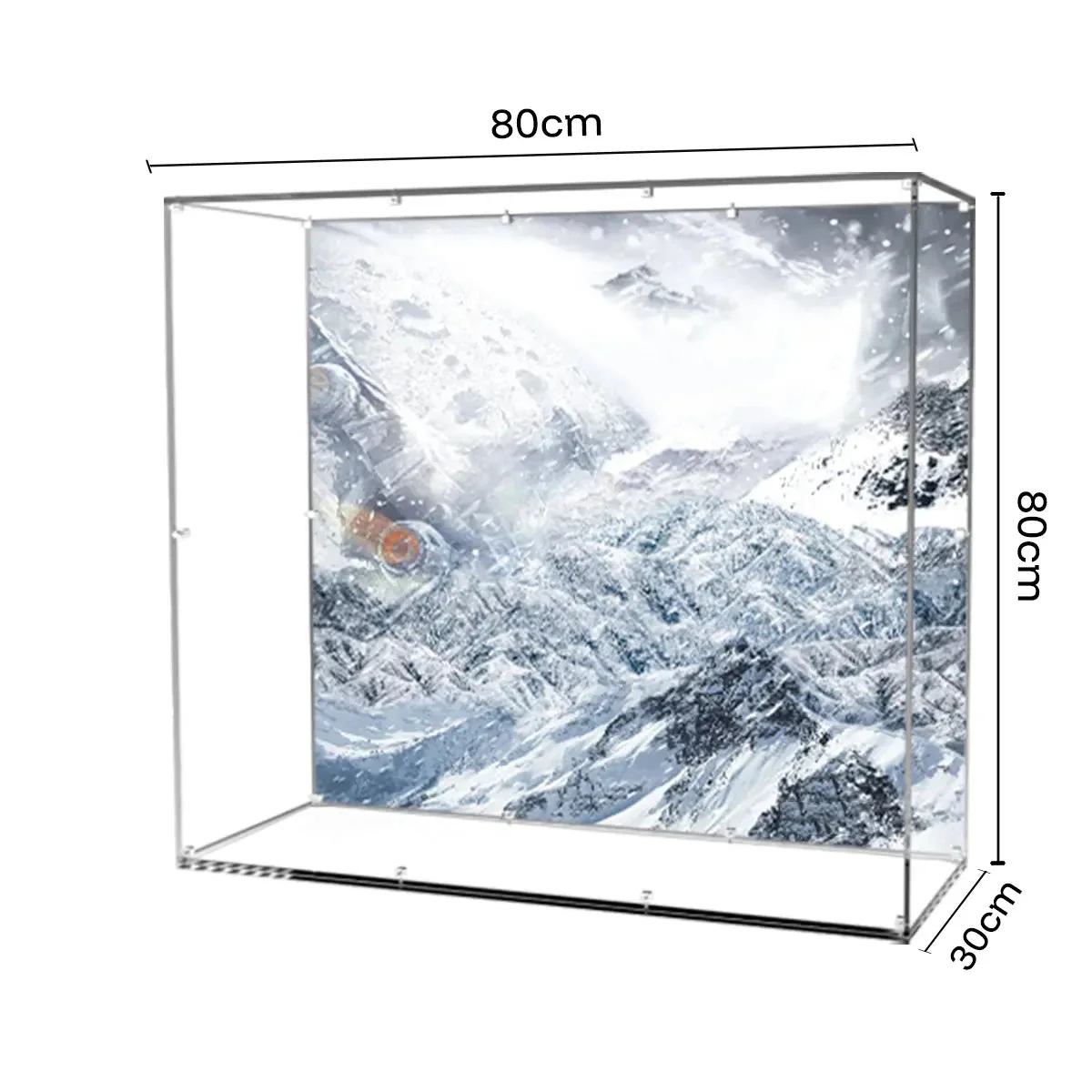 Premium Display Showcase for LEGO® Star Wars™ AT-AT (75313) - Hoth Battle - Détail exposition 5