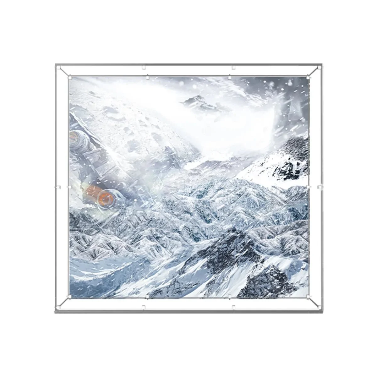 Premium Display Showcase for LEGO® Star Wars™ AT-AT (75313) - Hoth Battle - Détail exposition 6